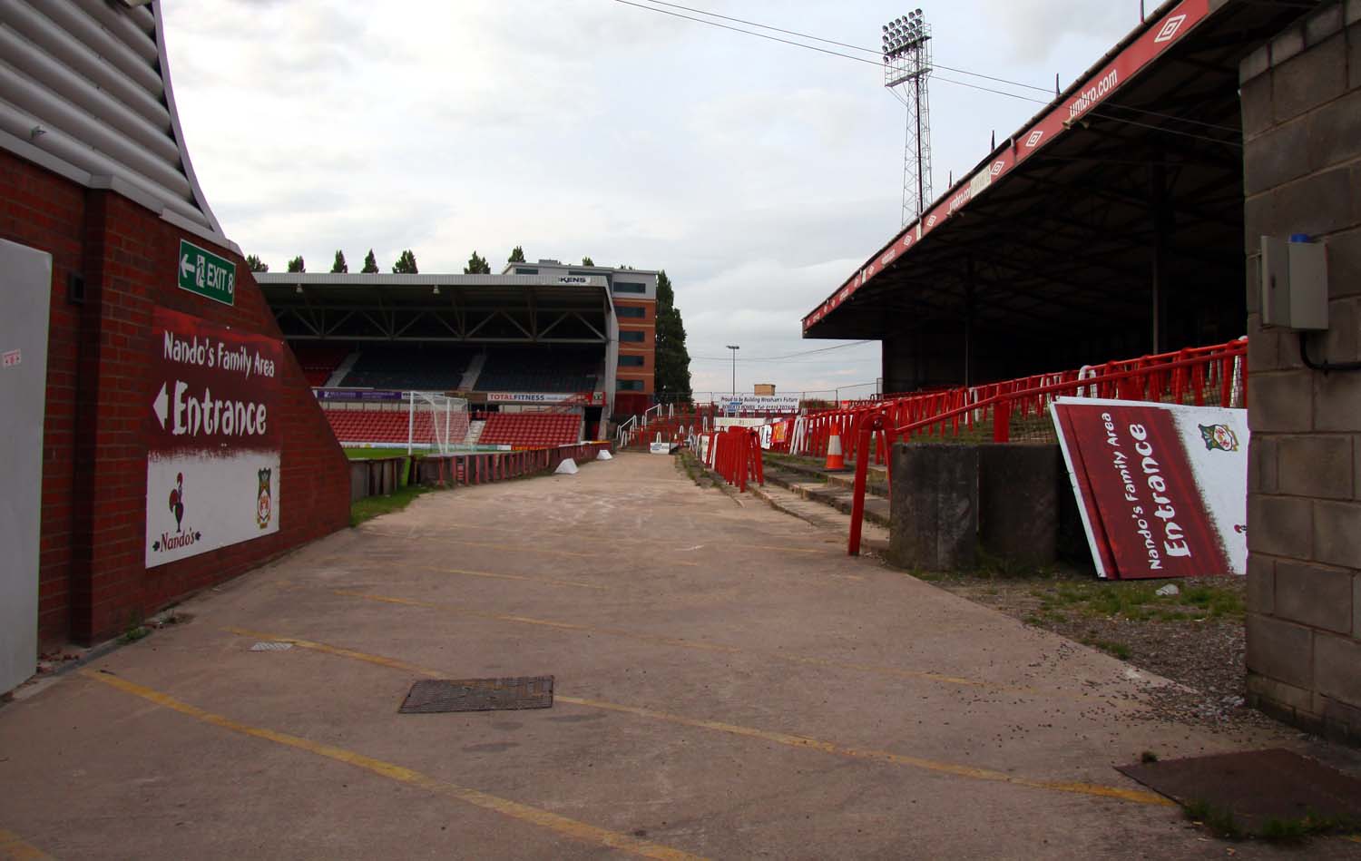 Racecourse Ground different angle